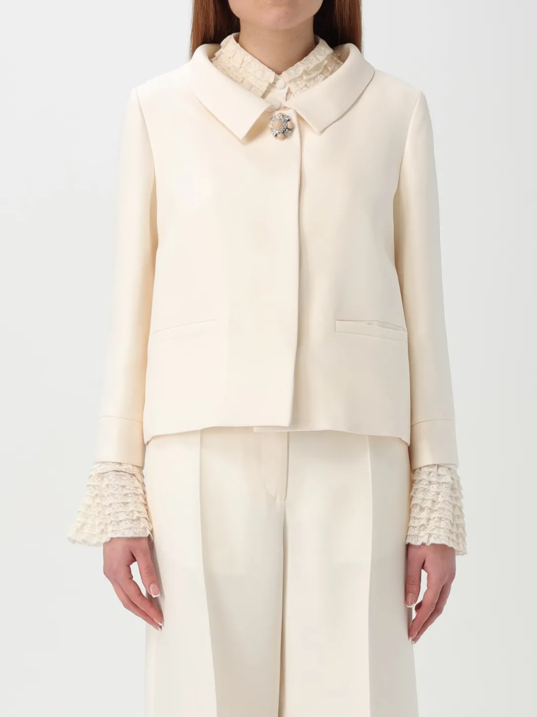 Giacca Valentino in lana vergine e seta