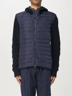 Giubbotto Add in nylon trapuntato e jersey