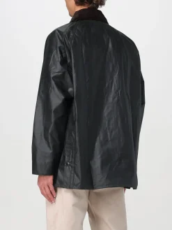 Giubbotto Barbour in cotone cerato