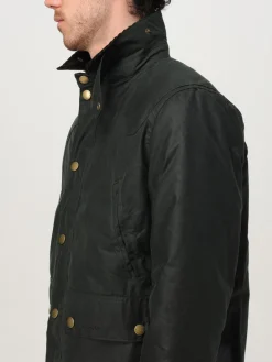 Giubbotto Barbour in cotone cerato