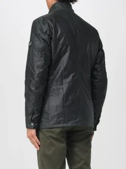 Giubbotto Barbour in cotone cerato