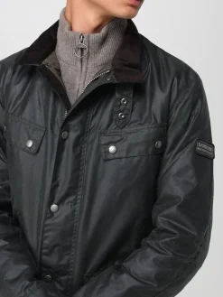 Giubbotto Barbour in cotone cerato
