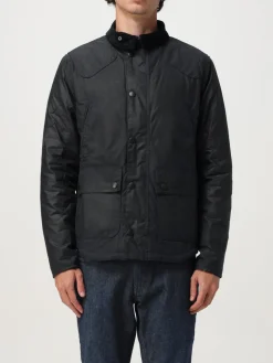 Giubbotto Barbour in cotone cerato