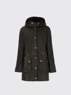 Giubbotto Barbour in cotone cerato