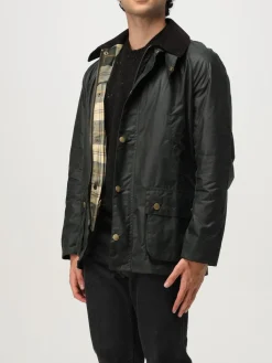 Giubbotto Barbour in cotone spalmato