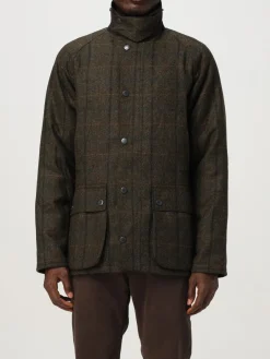 Giubbotto Barbour in lana check