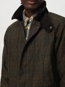 Giubbotto Barbour in lana check