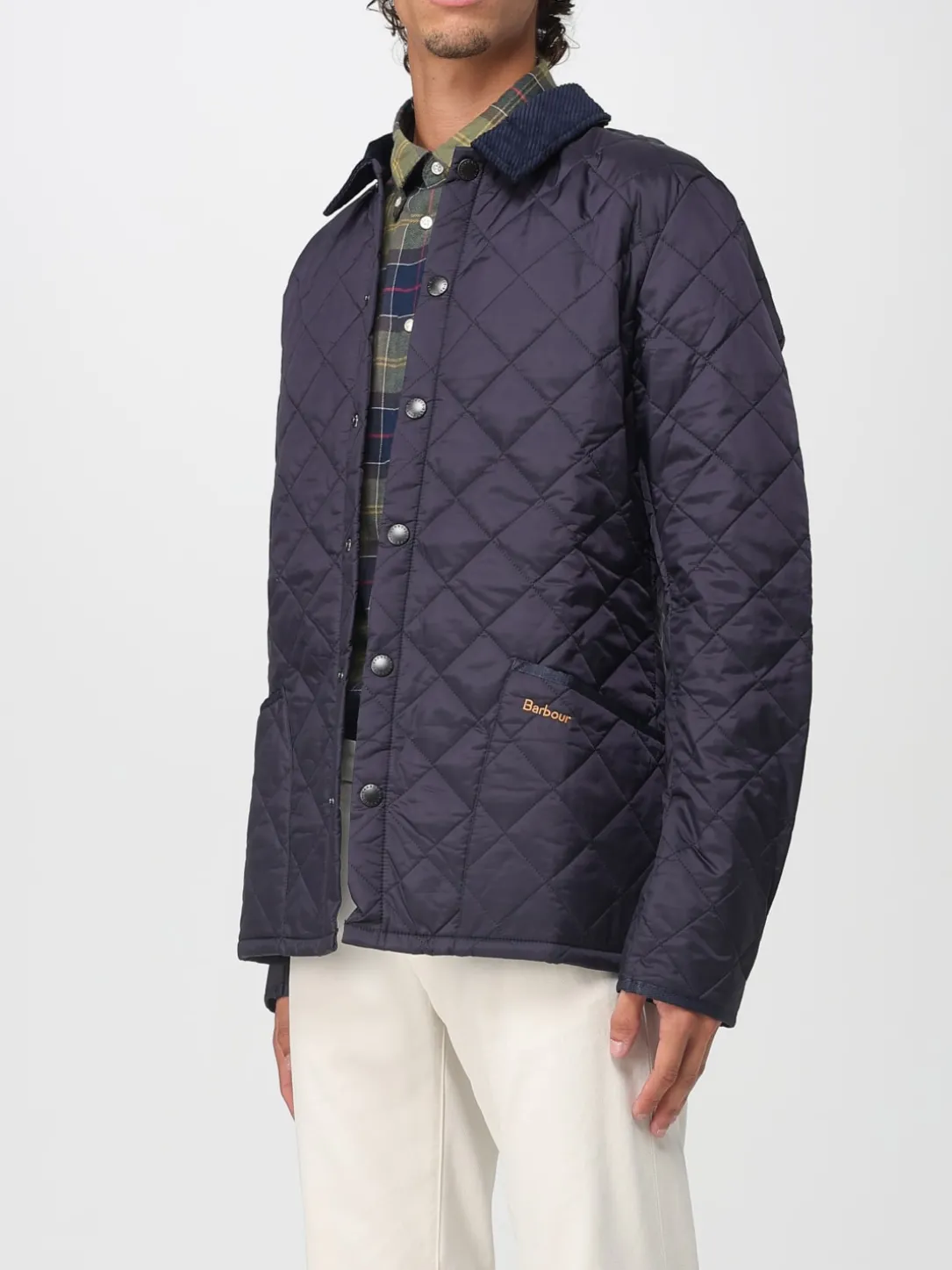 Giubbotto Barbour in nylon trapuntato