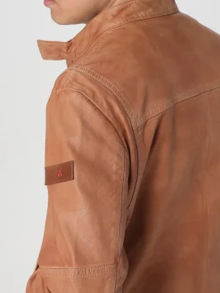 Giubbotto biker Peuterey in pelle