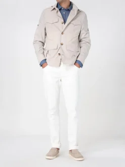 Giubbotto Brunello Cucinelli in misto cotone