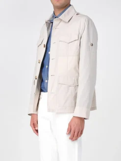 Giubbotto Brunello Cucinelli in misto cotone