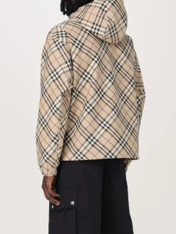 Giubbotto Burberry in nylon stampato