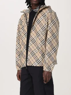 Giubbotto Burberry in nylon stampato