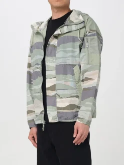 Giubbotto Columbia in nylon con camouflage