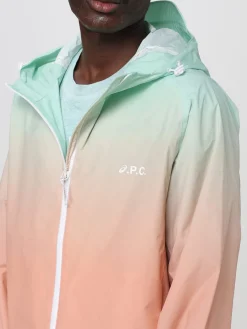 Giubbotto con cappuccio A.P.C. in nylon