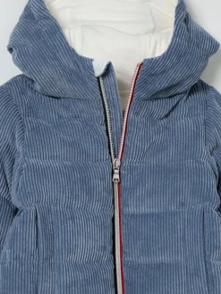 Giubbotto con cappuccio in tessuto tecnico Moncler