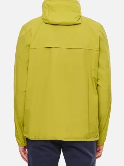 Giubbotto con cappuccio K-Way in nylon