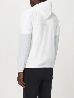Giubbotto con cappuccio K-Way in nylon