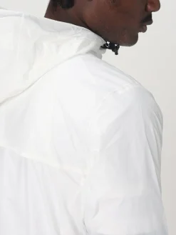 Giubbotto con cappuccio K-Way in nylon