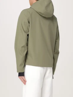 Giubbotto con cappuccio K-Way in nylon