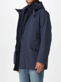 Giubbotto con cappuccio Woolrich in nylon