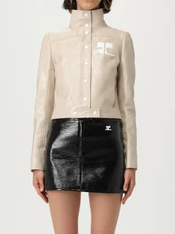 Giubbotto Courrèges in vernice