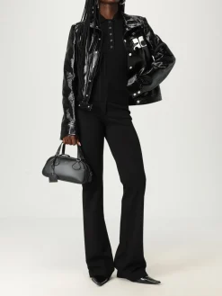 Giubbotto Courrèges in vernice