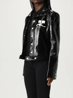 Giubbotto Courrèges in vernice