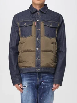 Giubbotto Dsquared2 in cotone e nylon trapuntato