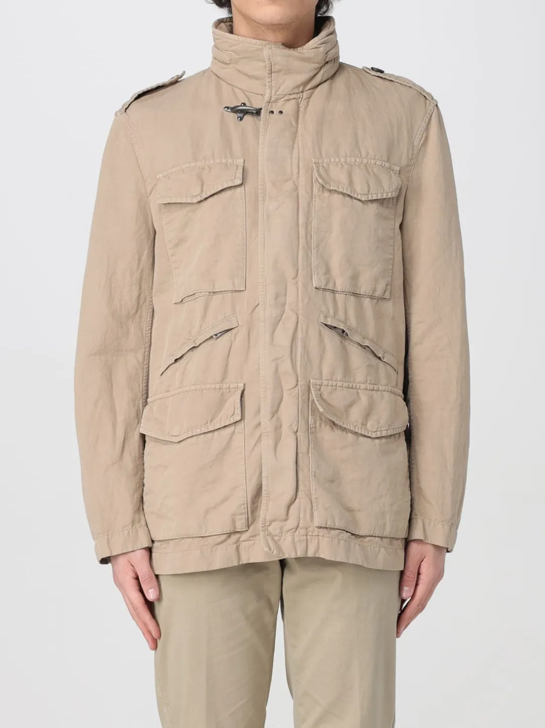 Giubbotto Fay in cotone e lino