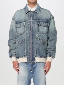 Giubbotto Golden Goose in denim di misto cotone