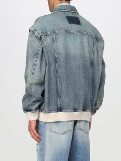 Giubbotto Golden Goose in denim di misto cotone