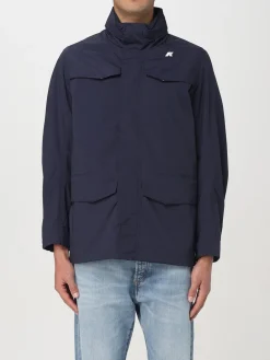 Giubbotto K-Way in nylon stretch