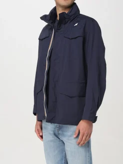 Giubbotto K-Way in nylon stretch