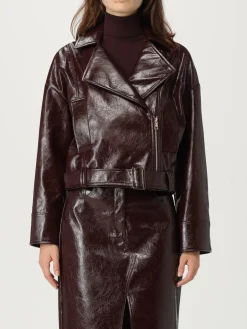 Giubbotto Liu Jo in pelle sintetica verniciata