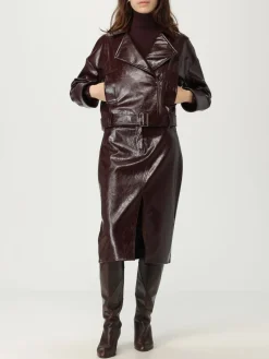 Giubbotto Liu Jo in pelle sintetica verniciata