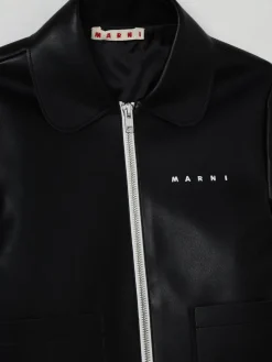 Giubbotto Marni in pelle sintetica