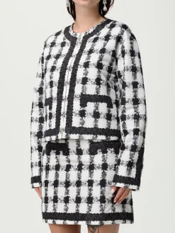 Giubbotto Moschino Couture in nylon stampato