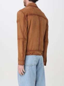 Giubbotto Peuterey in pelle scamosciata