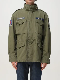 Giubbotto Polo Ralph Lauren in cotone con patch