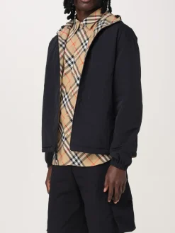 Giubbotto reversibile Burberry in nylon con stampa Vintage Check