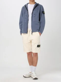 Giubbotto Stone Island in cotone stretch