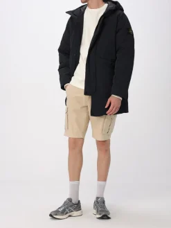 Giubbotto Stone Island in nylon con cappuccio