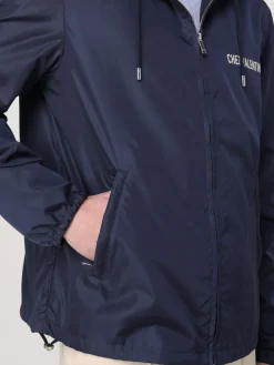 Giubbotto Valentino in nylon con logo