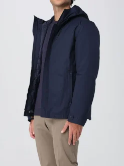 Giubbotto Woolrich in nylon con cappuccio