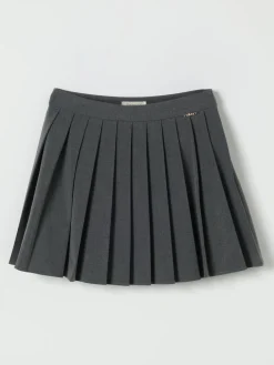 Gonna a pieghe Twinset in misto viscosa