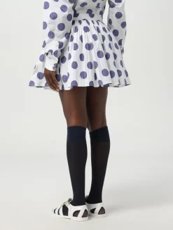 Gonna a pois Moschino Couture in cotone