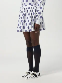 Gonna a pois Moschino Couture in cotone