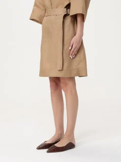 Gonna a portafoglio Mm Max Mara in lino