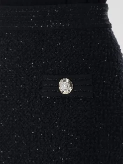 Gonna Balmain in bouclè